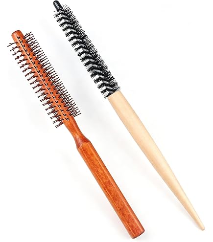 Amazon | ロールブラシ カールブラシ ヘア用ブラシ 細い 短髪 前髪